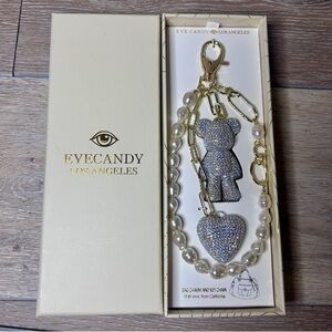 Eye Candy Los Angeles Bear Charm keychain